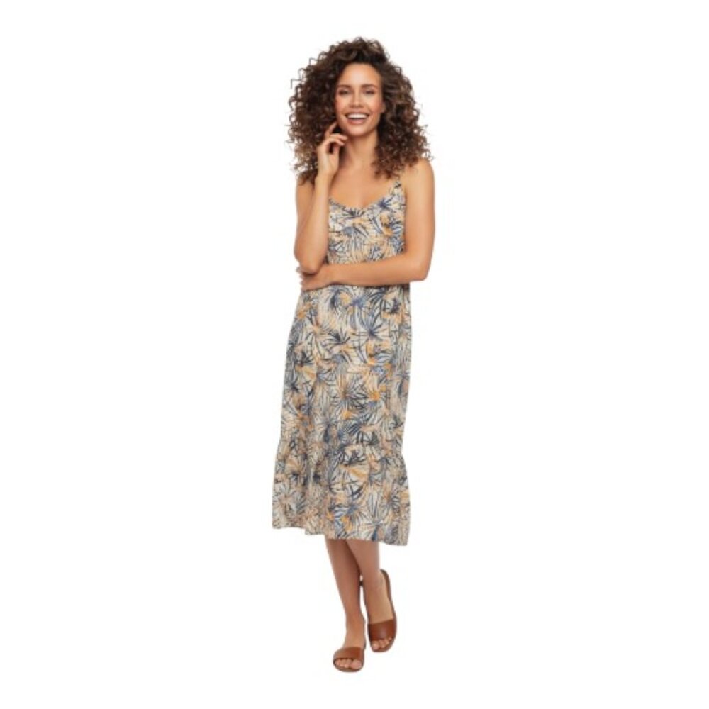 The Korner Small Tropical Print Tank Dress NEW WITH TAGS Size Small
